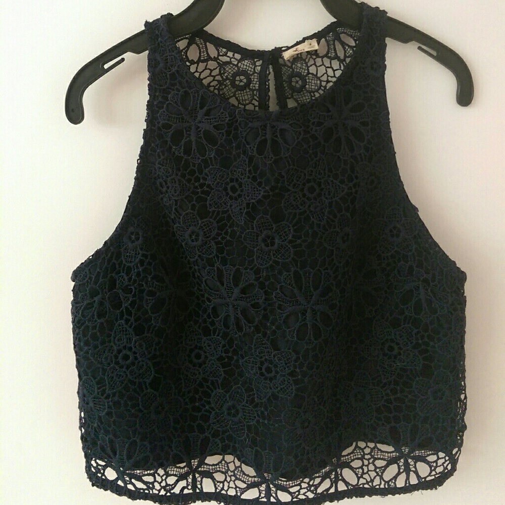 Hollister Floral Crop Top